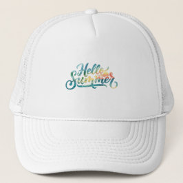 Gorra De Camionero Hola Verano