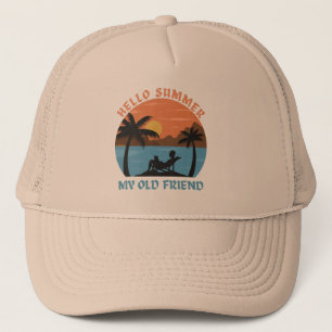 GORRA DE CAMIONERO HOLA VERANO MI VIEJO AMIGO