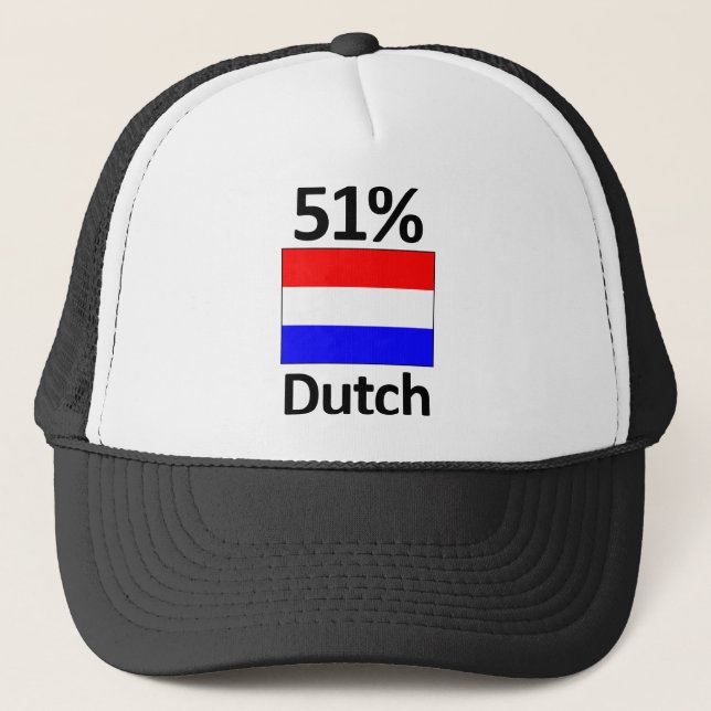 Gorra De Camionero Holandés del 51% (Anverso)