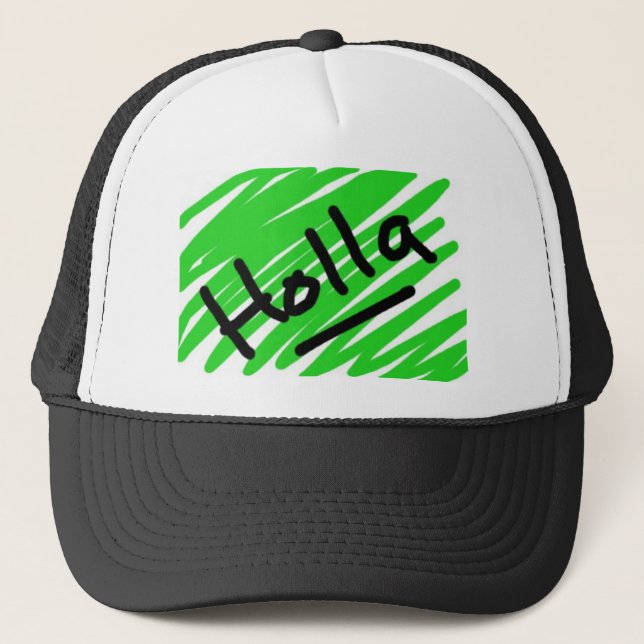 Gorra De Camionero Holla (Anverso)