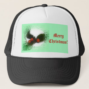 Gorra De Camionero Holly verde escarpado