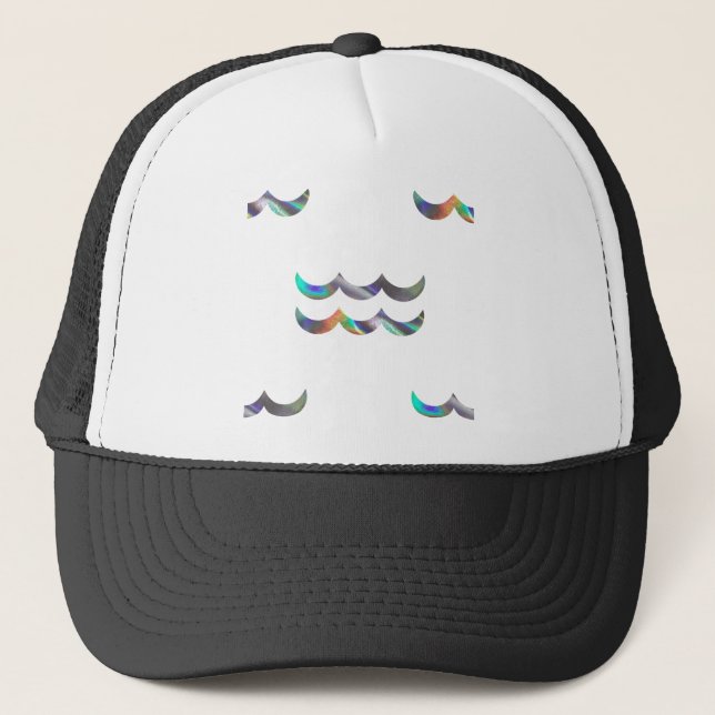Gorra De Camionero holograma Aquarius (Anverso)