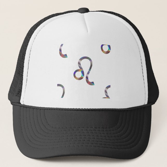 Gorra De Camionero holograma Leo (Anverso)