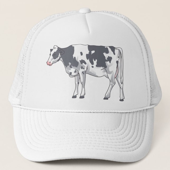 Gorra De Camionero Holstein Cow (Anverso)