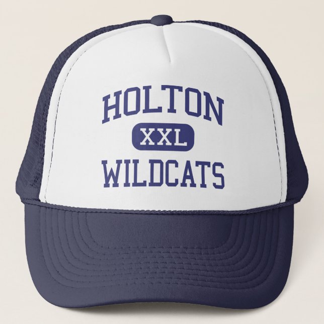 Gorra De Camionero Holton - gatos monteses - High School secundaria - (Anverso)