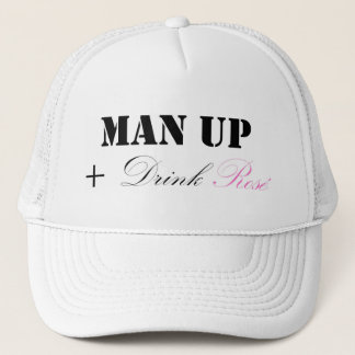 GORRA DE CAMIONERO HOMBRE ASCENDENTE Y BEBIDA ROSÉ