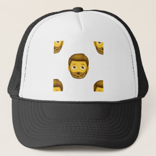 Gorra De Camionero hombre barbudo de emoji