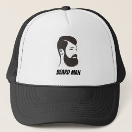 Gorra De Camionero Hombre de barba