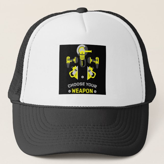 Gorra De Camionero Hombre de bricolaje (Anverso)