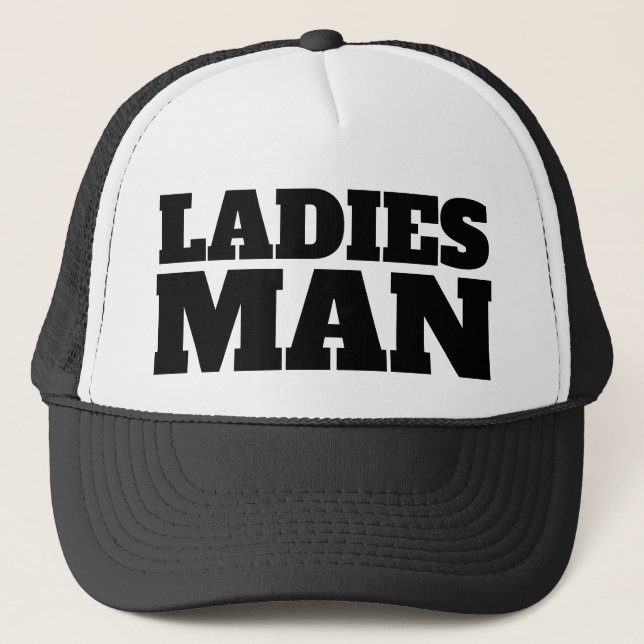 Gorra De Camionero Hombre De Damas (Anverso)