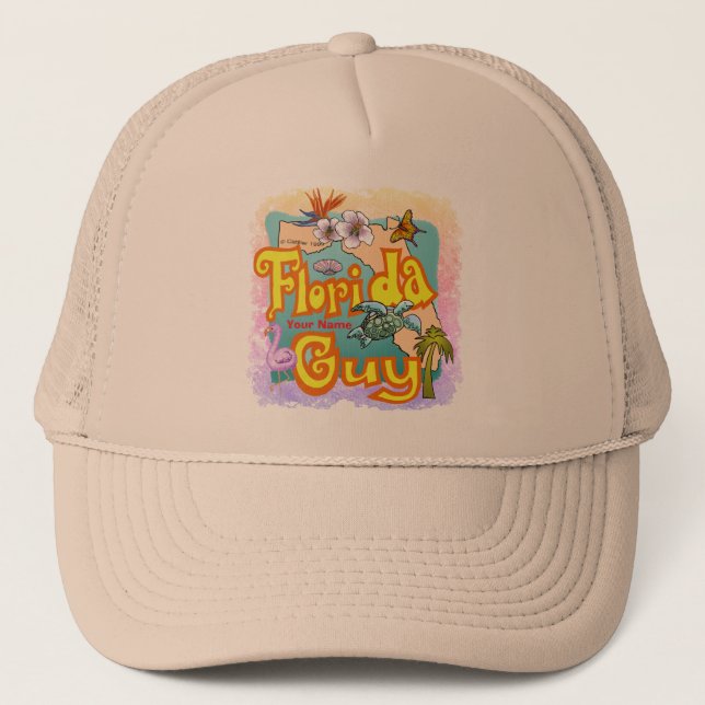 Gorra De Camionero Hombre de Florida (Anverso)
