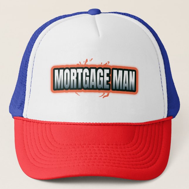GORRA DE CAMIONERO HOMBRE DE HIPOTECAS (Anverso)