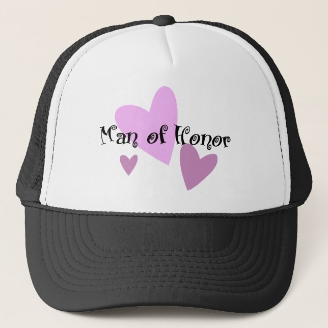 Gorra De Camionero Hombre de honor (Anverso)