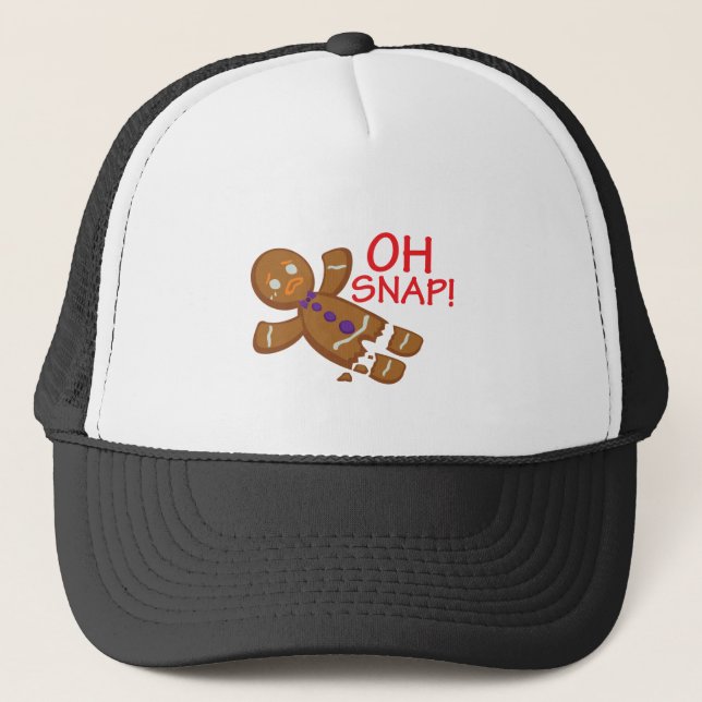 Gorra De Camionero Hombre de pan de jengibre (Anverso)