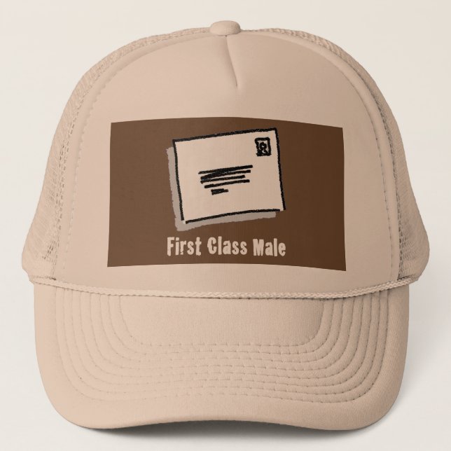 Gorra De Camionero Hombre de Primera Clase (Anverso)