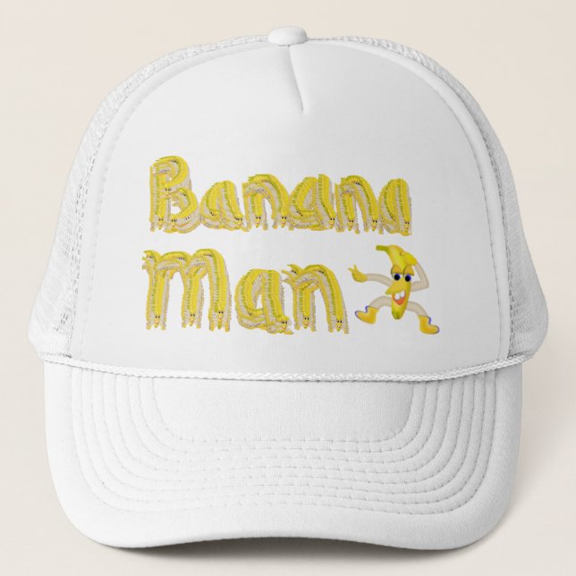 Gorra De Camionero Hombre del plátano (Anverso)