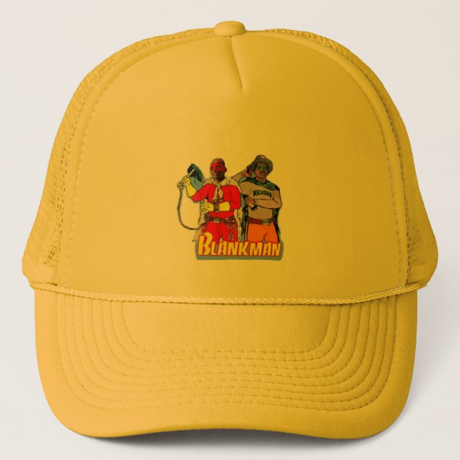 GORRA DE CAMIONERO HOMBRE EN BLANCO  (Anverso)
