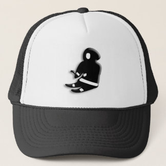 Gorra De Camionero Hombre esquimal que se sienta