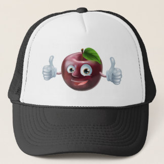 Gorra De Camionero Hombre feliz de la manzana