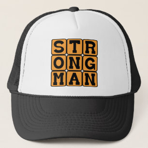 Gorra De Camionero Hombre Fuerte, Fisicoculturista