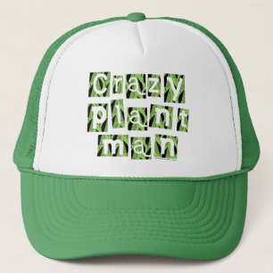 Gorra De Camionero Hombre loco de la planta