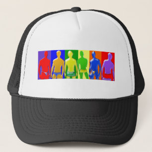 Gorra De Camionero Hombres arcoiris