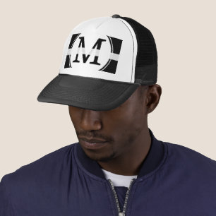 Gorra De Camionero Hombres de moda callejera gráfica inicial creativa