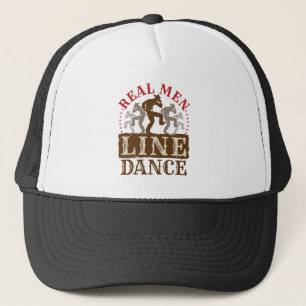 Gorra De Camionero Hombres de verdad bailan danza country