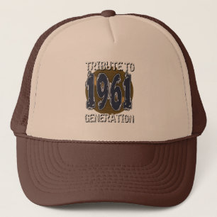 Gorra De Camionero Homenaje de Casquette al aniversario de la generac