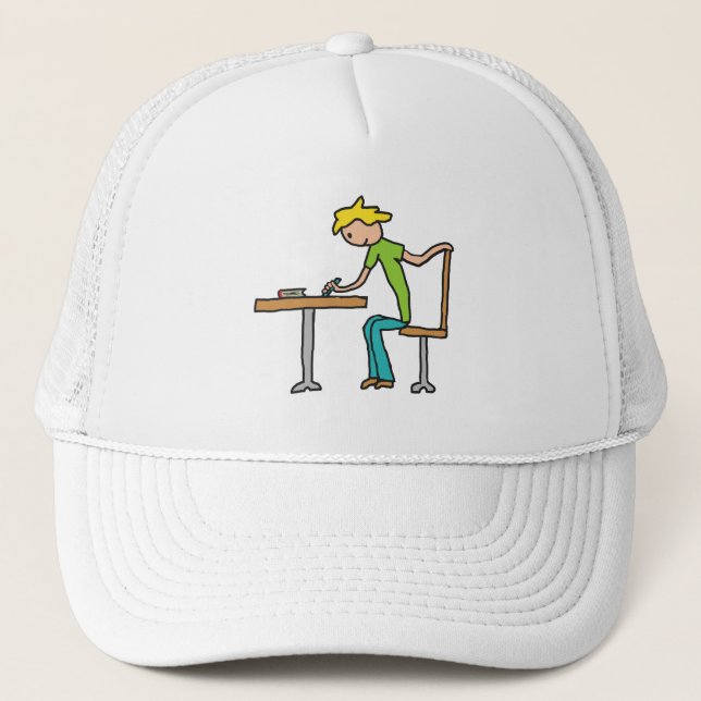 Gorra De Camionero Hometría (Anverso)