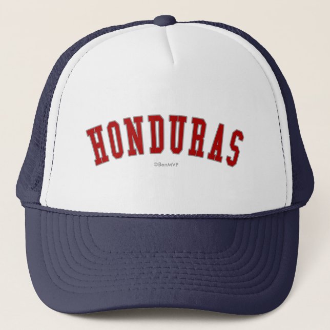 Gorra De Camionero Honduras (Anverso)
