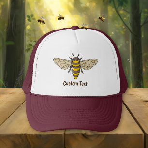 Gorra De Camionero Honeybee Trucker Hat
