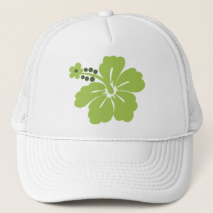 Gorra De Camionero Honolua Hibiscus Tropical Trucker Sombrats