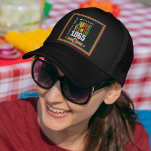 Gorra De Camionero Honrando el 18 de junio de 1865 - Celebrando la li