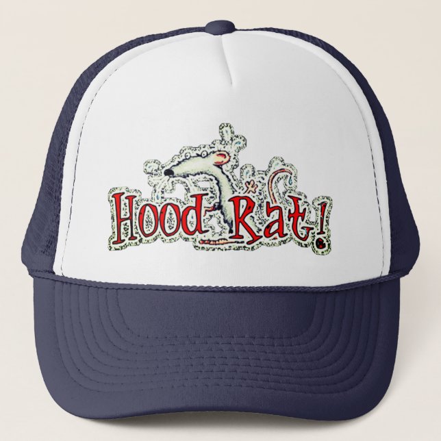 Gorra De Camionero Hood Rat (Anverso)