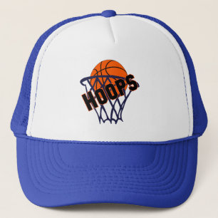 Gorra De Camionero Hoops Basketball & Net Trucker Hat/Cap