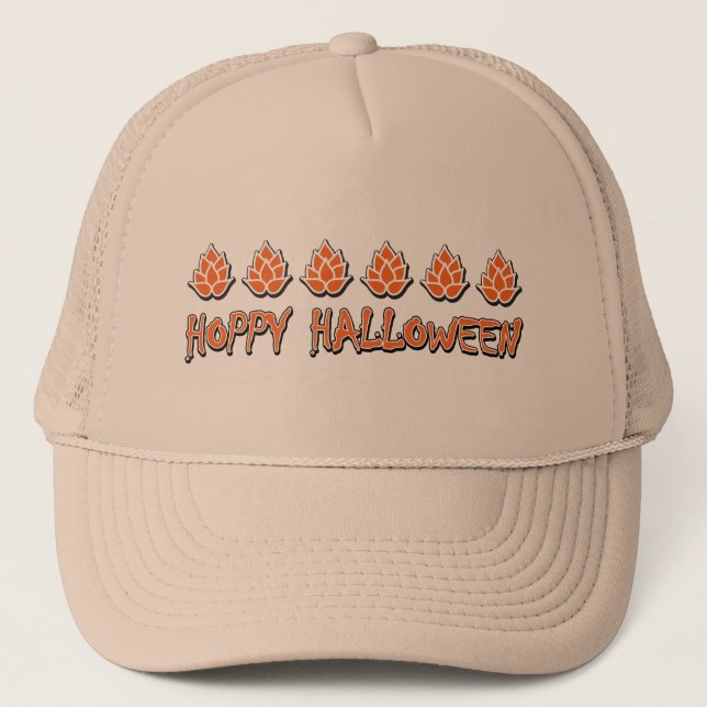 Gorra De Camionero Hoppy Halloween (Anverso)