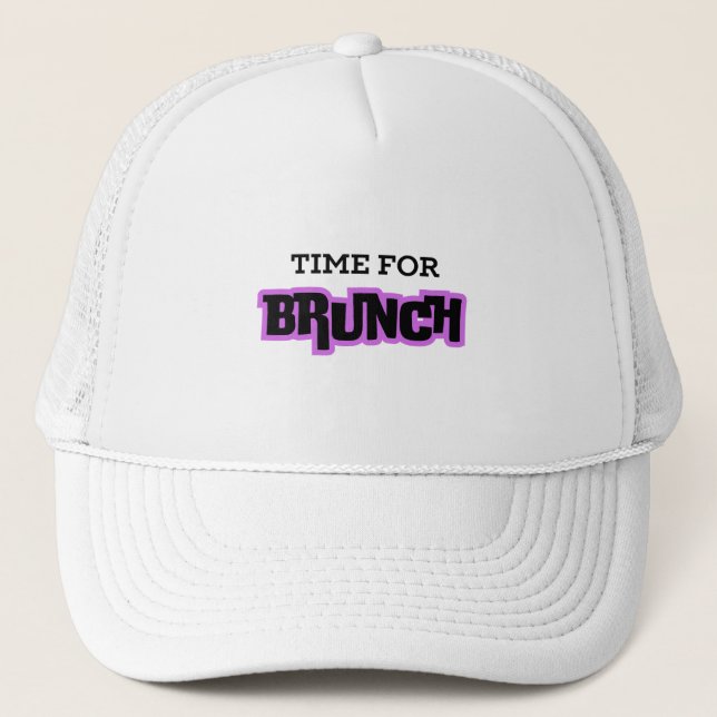 Gorra De Camionero Hora de Brunch (Anverso)