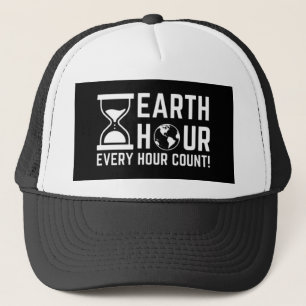 Gorra De Camionero Hora de la Tierra