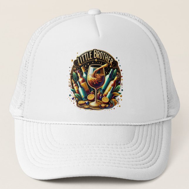 Gorra De Camionero Hora del Fiesta del pequeño hermano (Anverso)