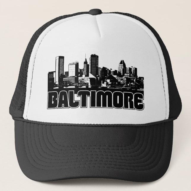 Gorra De Camionero Horizonte de Baltimore (Anverso)