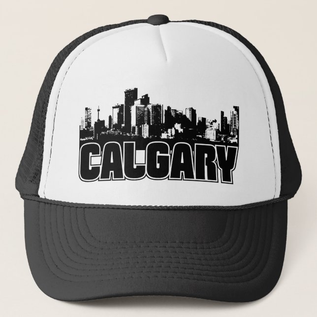 Gorra De Camionero Horizonte de Calgary (Anverso)