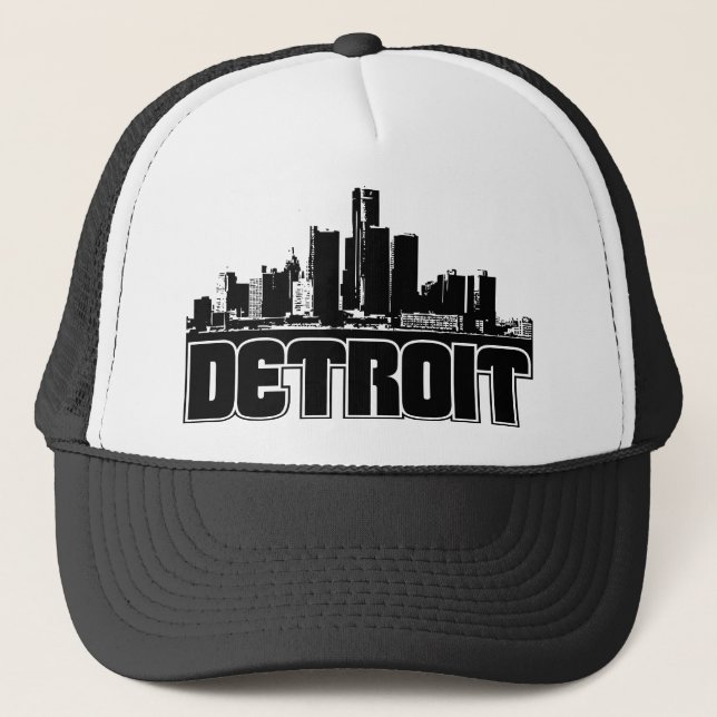 Gorra De Camionero Horizonte de Detroit (Anverso)