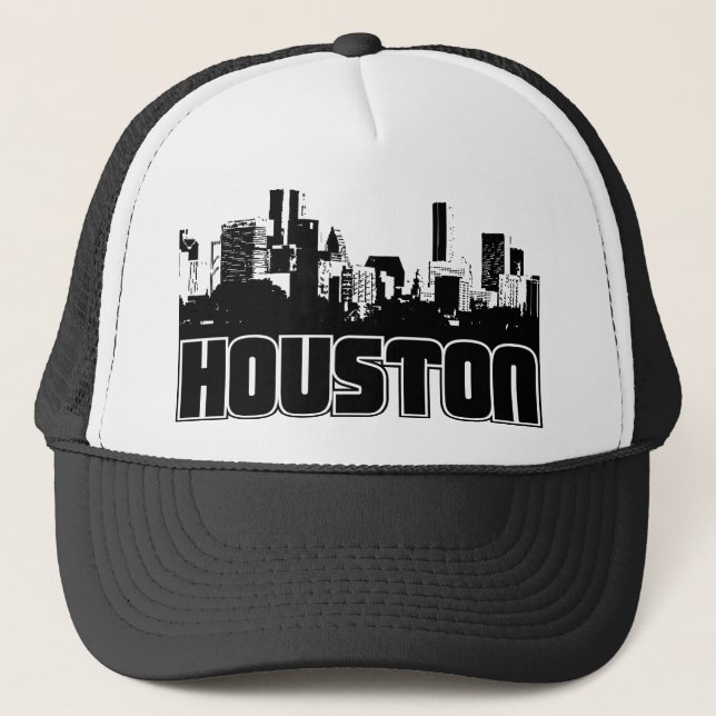 Gorra De Camionero Horizonte de Houston (Anverso)