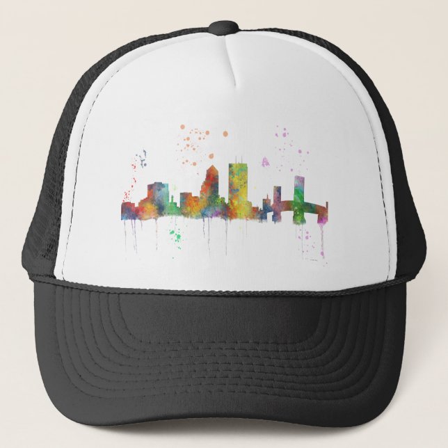 GORRA DE CAMIONERO HORIZONTE DE JACKSONVILLE, LA FLORIDA (Anverso)