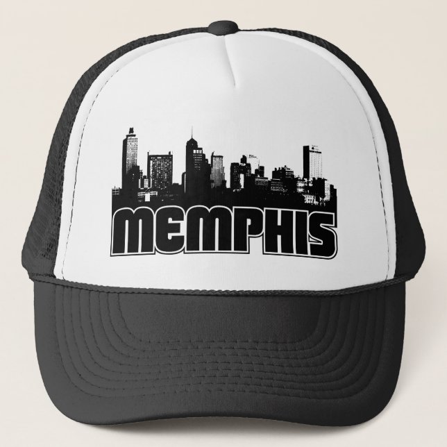 Gorra De Camionero Horizonte de Memphis (Anverso)