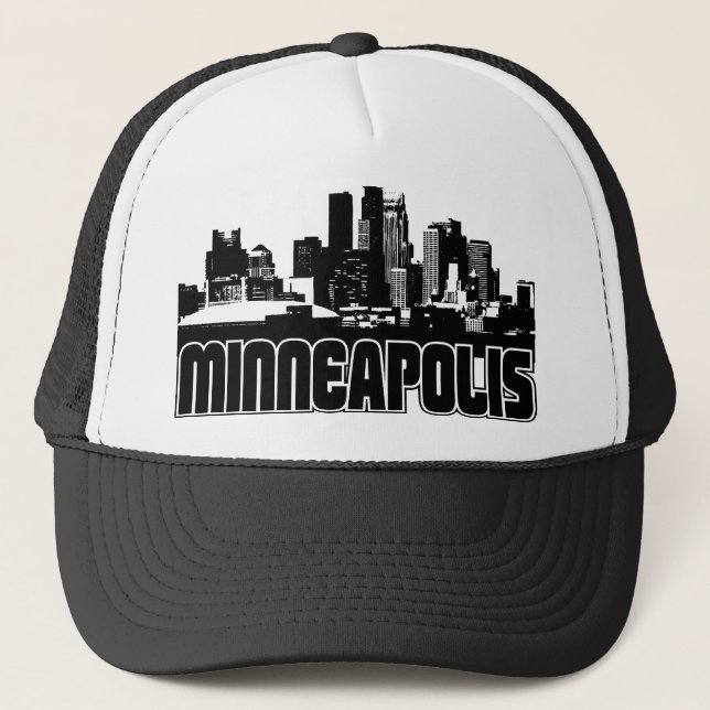 Gorra De Camionero Horizonte de Minneapolis (Anverso)