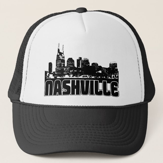 Gorra De Camionero Horizonte de Nashville (Anverso)