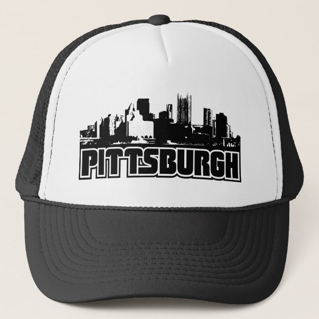 Gorra De Camionero Horizonte de Pittsburgh (Anverso)