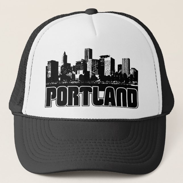 Gorra De Camionero Horizonte de Portland (Anverso)